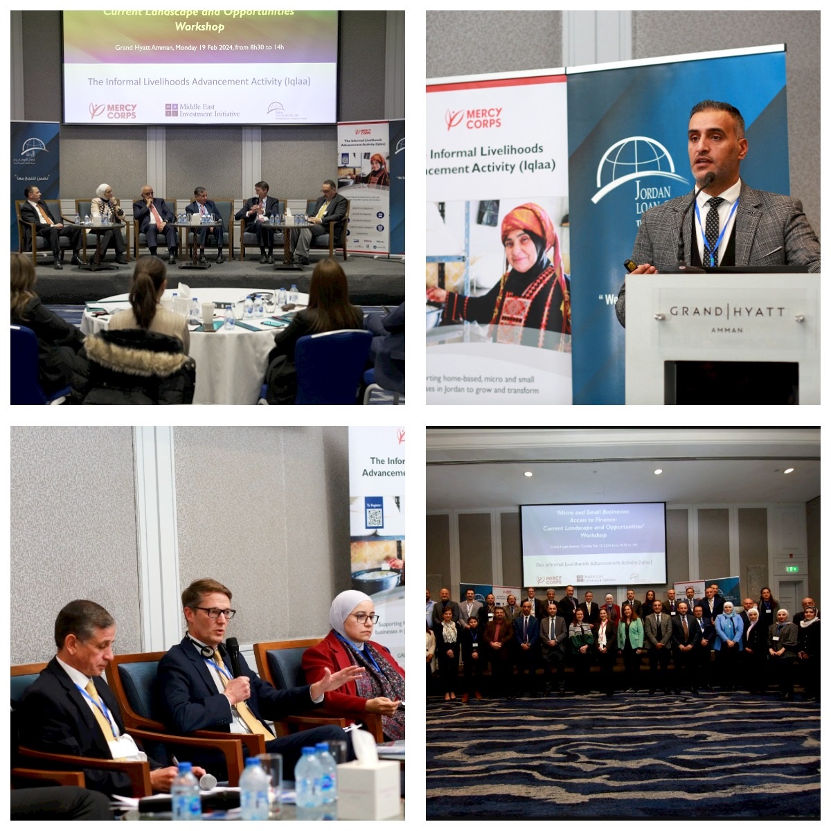 JLGC and Iqlaa Program hold dialogues sessions on access to finance for micro and small businesses